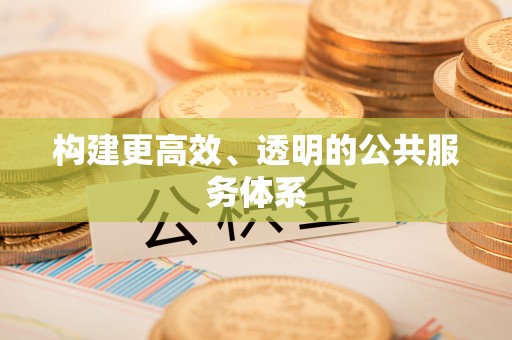和布克赛尔构建更高效、透明的公共服务体系